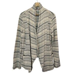 saturday sunday Anthropologie Open Cardigan Women's Size L Pockets Breathable